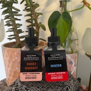 New Sweet Whiskey & Winter B&BW Wallflowers